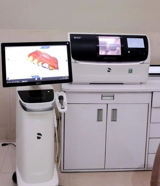 CEREC Primescan intraoral scanner and milling unit for same-day ceramic restorations at My Dentist Kanpur