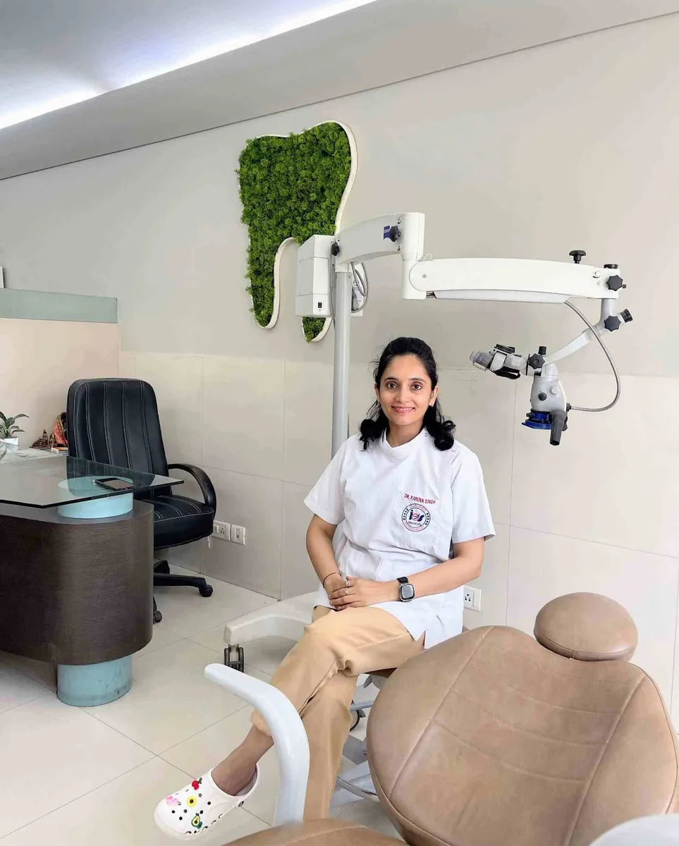 Dr. Karuna Singh Sawhny — MDS Orthodontist at My Dentist Kanpur with Zeiss dental operating microscope